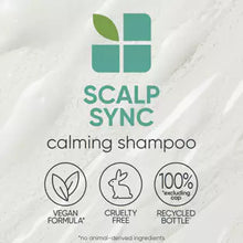 Load image into Gallery viewer, Biolage Scalp Sync Calming Shampoo - Litre