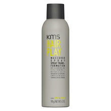 Load image into Gallery viewer, KMS Hair Play Makeover Spray is a great split second refresher. Absorbs oil and builds bulk to refresh limp or day-old styles. Great for quick style touch-ups and in-between shampoos. Use to absorb excess oil and get another day from your style. Use before styling to bulk up hair without stickiness.