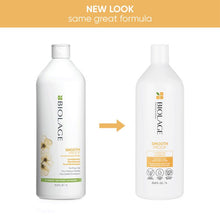 Load image into Gallery viewer, Matrix Biolage SmoothProof is a professional smoothing innovation. Let go of frizz and unwanted volume with state-of-the-art formulas inspired by nature that mimic the water-resistant properties of the Camellia Flower.