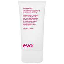 Load image into Gallery viewer, Evo
Lockdown Smoothing Treatment Your ancestors probably lived in the highlands, and you have developed that incredible mop as an evolutionary need for warmth. Here is your solution... let's lock it down! It softens and smooths the hair from root to tip. Conditions and enhances shine, improving combability and reducing frizz.
Recommended for frizzy unruly color-treated hair.
BENEFITS:
Controls unruly hair and reduces frizz
Adds softness and shine
Helps detangle
Improve manageability