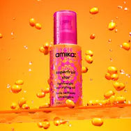 Load image into Gallery viewer, Superfruit Star Lightweight Styling Oil new multitasking hair hero is clinically proven to make hair 7x stronger, 2x smoother + with 86% less breakage.* Infused with amika's signature superfruit and sea buckthorn.
