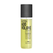 Load image into Gallery viewer, Gives hair up to 70% more volume. Intense fullness. Provides heat protection. Alcohol free. Apply to towel dried hair before blow drying to create "natural" lift and movement. Use on baby fine hair for support and volume with a touchable feel.
