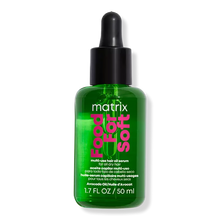 Load image into Gallery viewer, Matrix Food For Soft Multi-Use Hair Oil Serum, infused with avocado oil, is a leave-in treatment that helps to seal in hydration for hair that looks shiny and smooth.