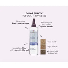Load image into Gallery viewer, Pureology Color Fanatic Top Coat + Tone Blue