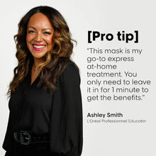 Load image into Gallery viewer, L'Oreal Professional Metal Detox Mask Metal Detox anti-deposit protector mask prevents new particles from coming back. Metal inside the fiber creates both a risk of breakage and negatively impacts colour results during colour, balayage and lightening services. Metal Detox anti-deposit protector mask protect the fiber from particle deposits after any colour, balayage or lightening service. This rich cream mask bring cosmeticity and prevent new metal particles from coming back.