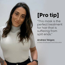 Load image into Gallery viewer, L'Oreal Professional Pro Longer Shampoo A hair thickening shampoo formulated with exclusive technology that reduces the appearance of split ends for visibly longer, more volumnious, and healthier-looking hair. Hair Texture: Straight, Wavy, and Curly Hair Type: Fine Hair Concerns: - Thinning - Volumizing - Damage, Split Ends, and Breakage