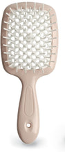 Load image into Gallery viewer, Janeke Superbrush gently and effectively detangles thanks to its soft tips and its particular beehive perforation allows for very quick drying. Also perfect in the shower or with damp hair, to apply the cream and detangle in just a few steps.   Very useful for delicate baby hair and on extensions: its soft tips detangle in a super delicate way