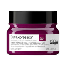 Load image into Gallery viewer, L'Oreal Professional Curl Expression Intensive Moisture Rich Masque A buttery-rich hair mask for 3B-4C curl and coil patterns that deeply moisturizes, easily detangles, and redcuces frizz for long-lasting definition with enhanced shine.