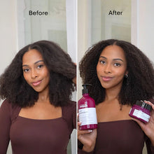 Load image into Gallery viewer, Loreal Professional Curl Expression Mask - 250 ml Curl Expression intensive moisturizer mask is designed to treat curls and coils, the pro way. It deeply hydrates and pre-detangles curls and coils for a free-flowing result with a natural feel. Hair is 2 times shinier and frizz is controlled.