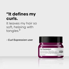 Load image into Gallery viewer, L'Oreal Professional Curl Expression Intensive Moisture Rich Masque A buttery-rich hair mask for 3B-4C curl and coil patterns that deeply moisturizes, easily detangles, and redcuces frizz for long-lasting definition with enhanced shine.