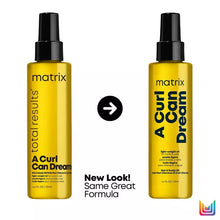 Load image into Gallery viewer, Matrix A Curl Can Dream Lightweight Oil is for curls and coils and infused with sunflower seed oil. This is the perfect finisher to separate out curls and add shine.