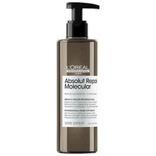 Load image into Gallery viewer, L'Oreal Professional Absolut Repair Molecular Rinse-Off Serum for Very Damaged Hair A concentrated rinse-off serum for damaged hair that thoroughly penetrates the fiber to care for the hair’s molecular structure and address damage from the inside out.
