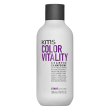 Load image into Gallery viewer, COLORVITALITY Shampoo sulfate free formula maintains color up to 3 times longer**, sealing in color and preserving vibrancy of color treated hair. Restores radiance. **Three times longer than products without COLORVITALITY procolor shield, with the use of COLORVITALITY Shampoo and Conditioner.