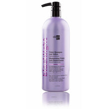 Load image into Gallery viewer, Black light Violet shampoo and yellow leader size only go professional hair product