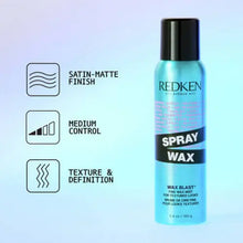 Load image into Gallery viewer, REDKEN Spray Wax (Wax Blast) STYLING SPRAY WAX