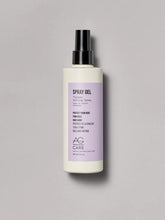 Load image into Gallery viewer, Spray Gel Thermal Setting Spray Infused with natural curl enhancers, firm hold Spray Gel acts as a thermal protector and will not stick to curling irons. Use with rollers for softer, looser curls. For longer-lasting firmer curls or waves, spray each section before using curling irons.