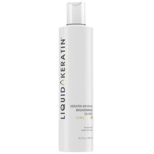 Load image into Gallery viewer, Liquid Keratin Infusing Deep De-Frizz Conditioner hydrates and conditions hair while it replenishing keratin protein, restoring strength, shine, and softness. Moisturizes as it protects hair from sun damage, leaving even frizzy hair silky smooth. Developed for all hair types and suitable for chemically treated hair. 
