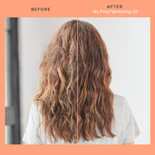 Load image into Gallery viewer, Living Proof No Frizz Vanishing oil A silicone-free, lightweight, fast-absorbing oil that provides frizz protection and hydration for smooth, shiny, healthy-feeling hair. Fast absorbing and enhances shine Hydrates and smooths hair Provides frizz protection Mimics hair's natural oils