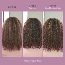 Load image into Gallery viewer, Living Proof Restore Repair Mask Repair hair, in just minutes. This restorative mask transforms dry, damaged hair to look and feel healthier. It deeply nourishes hair while reversing damage and protecting it from future damage. Hair will be left feeling soft, shiny and smooth.