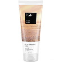 Load image into Gallery viewer, Color-depositing, conditioning hair mask that enhances color intensity, dimension and shine while providing hydration, softness and smoothness all in 1 formula. These signature shades offer sheer to intense coverage from natural to fun color hues. Formulated without gluten, parabens, sulfates and ammonia. Color lasts up to 10 washes, fading naturally with each wash.