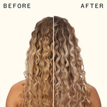 Load image into Gallery viewer, Amika Bust Your Brass Blonde Purple Conditioner A purple conditioner that neutralizes orange, brassy tones in blonde, gray, and silver hair for bright, cool-toned results. Hair Type: Straight, Wavy, Curly, and Coily Hair Texture: Fine, Medium, and Thick Hair Concerns: - Brassiness - Color Fading - Shine