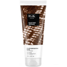 Load image into Gallery viewer, Color-depositing, conditioning hair mask that enhances color intensity, dimension and shine while providing hydration, softness and smoothness all in 1 formula. These signature shades offer sheer to intense coverage from natural to fun color hues. Formulated without gluten, parabens, sulfates and ammonia. Color lasts up to 10 washes, fading naturally with each wash.