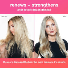 Load image into Gallery viewer, Leave-In Molecular Repair Hair Mask A leave-in treatment mask for all hair types that clinically reverses damage in four minutes. The patented peptide technology works to repair damage from bleach, color, chemical services, and heat, restoring strength, softness, smoothness, and bounce to hair.