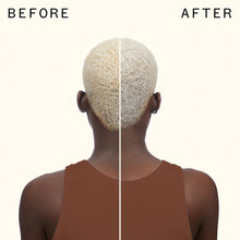 Load image into Gallery viewer, Amika Bust Your Brass Blonde Purple Conditioner A purple conditioner that neutralizes orange, brassy tones in blonde, gray, and silver hair for bright, cool-toned results. Hair Type: Straight, Wavy, Curly, and Coily Hair Texture: Fine, Medium, and Thick Hair Concerns: - Brassiness - Color Fading - Shine