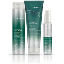 Load image into Gallery viewer, FOR FINE/THIN HAIR JOIFULL VOLUMIZING STYLER Save yourself from the sticky residue that’s typical of volumizing products for fine hair, and pivot to the hero that delivers body, bounce, and big fullness. This hybrid styler offers the unique glide and slip of a silky créme, and molding/shaping power usually found in a gel. Together, they transform fine hair with full, airy volume for 24 hours, while protecting against humidity and frizz.