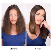 Load image into Gallery viewer, non-greasy cream that’s applied on dry hair to instantly smooth, tame, and de-frizz on-the-spot. It’s formulated with Avocado oil + Omega 3’s to hydrate and nourish for silky glossy texture. Hair Type: Straight, Wavy, Curly, and Coily Hair Texture: Fine, Medium, and Thick