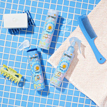 Load image into Gallery viewer, All curls are welcome! instantly revives and moisturizes all waves, curls, and coils. This lightweight curl refreshing spray instantly revives, redefines, and moisturizes all waves, curls, and coils-- for soft, touchable hair. Bring your dull, second (or third) day curls back to life. this lightweight spray instantly revives curls, coils, and waves, adding bounce and shine to every strand. -seals in moisture - spray your way to rehydrated curls, coils + waves. amika power hour curl refreshing spray