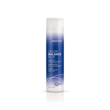 Load image into Gallery viewer, FOR BRASSY BRUNETTES COLOR BALANCE BLUE SHAMPOO Kick brass to the curb and keep rich brunette hair free of unwanted orangey tones with this targeted color-correcting shampoo that instantly neutralizes warmth as it gently cleanses. With a perfect balance of color protection and ingredients that strengthen each strand, you’ll get super shine, 2X stronger hair, and true-to-hue color.