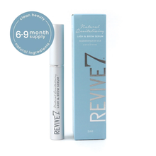 Load image into Gallery viewer, lash and brow growth, long lashes, Grade-A serum ◦ Made in Canada ◦ Offers significant results without harmful ingredients ◦ Clinically tested ◦ Recommended by dermatologists ◦ Improves lash and brow health, thickness and fullness ◦ Results within 7-21 days with daily use ◦ Made with 7 ingredients