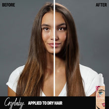 Load image into Gallery viewer, IGK Crybaby eliminates frizz, smooths, softens, and adds shine. Coconut oil nourishes while antioxidant-rich prickly pear cactus extract adds color dimension and shine. Great for all hair types. Color safe with UV protection. This anti-frizz hair smoothing serum is vegan, cruelty-free, and formulated without gluten, petrolatum, and mineral oil.