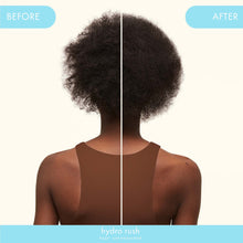 Load image into Gallery viewer, Hydro Rush Intense Moisture Shampoo is ideal for dry, dehydrated hair that tends to build up residue and has trouble absorbing moisture. Infused with hyaluronic acid, it gently cleanses and deeply moisturizes dry, low porosity hair. It is suitable for color-treated hair and hair treated with keratin, Brazilian straighteners, or other chemical treatments