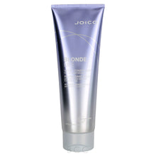 Load image into Gallery viewer, BLONDE LIFE VIOLET CONDITIONER This lightweight, daily conditioner is exclusively formulated to banish yellow tones that can creep into highlighted blonde hair. Offering luxurious slip and detangling power, plus hydration, protection from the elements, and even frizz, our multi-tasking blonde nourisher is stocked with an exotic blend of rich Tamanu and Manoi oils -- perfectly designed to bump up the shine of your icy fair hair.