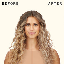 Load image into Gallery viewer, Amika Bust Your Brass Blonde Purple Shampoo A purple shampoo that neutralizes orange, brassy tones in blonde, gray, and silver hair for bright, cool-toned results. Hair Type: Straight, Wavy, Curly, and Coily Hair Texture: Fine, Medium, and Thick
