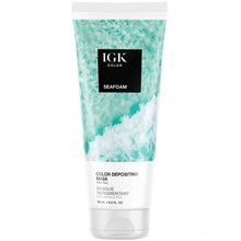 Load image into Gallery viewer, Color-depositing, conditioning hair mask that enhances color intensity, dimension and shine while providing hydration, softness and smoothness all in 1 formula. These signature shades offer sheer to intense coverage from natural to fun color hues. Formulated without gluten, parabens, sulfates and ammonia. Color lasts up to 10 washes, fading naturally with each wash.