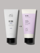 Load image into Gallery viewer, AG RE:COIL Curl Activator Add separation and hold without stiffness or stickiness using this award-winning curl cream that’s rich in our Curl Creating Complex, formulated with tomato extract and rice amino acids. Scrunch in damp hair and air dry or diffuse.