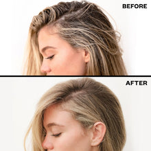 Load image into Gallery viewer, This deep cleansing IGK First Class shampoo gently removes impurities without stripping or drying hair out. Charcoal gently detoxifies, removing build-up and color-dulling residues from dry shampoos, styling products, chlorine, hard water and pollution. Witch Hazel and Tea Tree Oil soothe the scalp. A charcoal clarifying shampoo that gently detoxifies and cleanses, absorbing excess oil and buildup from the scalp, while restoring hair color and shine. Great for straight, wavy, curly and coily hair types