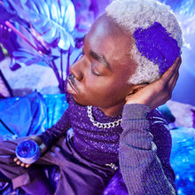 Load image into Gallery viewer, Bust Your Brass Cool Blonde Purple Intense Repair Hair Mask. Bring your blonde back to life with Bust your Brass Cool Blonde Repair Mask. A moisturizing and toning mask that results in significantly brighter, healthier hair that is eight times more conditioned and two times stronger with 56 percent less breakage.