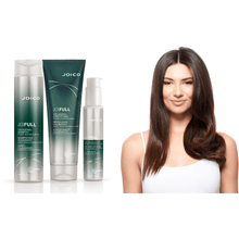 Load image into Gallery viewer, JOIFULL VOLUMIZING SHAMPOO Imagine plush, 24-hour-long fullness and voluminous body…that’s what you get with this rich, sudsy cleanser designed to whisk away the oil and dirt that can weigh down fine-textured hair. Giving you a clean foundation for body-building styling, this Shampoo is the healthy prep step towards lusciously full hair. With Rice Protein and Bamboo Extract, every ingredient cleanses, nourishes, and amplifies hair for a major body boost.