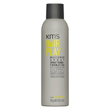 Load image into Gallery viewer, KMS Hair Play Makeover Spray is a great split second refresher. Absorbs oil and builds bulk to refresh limp or day-old styles. Great for quick style touch-ups and in-between shampoos. Use to absorb excess oil and get another day from your style. Use before styling to bulk up hair without stickiness.
