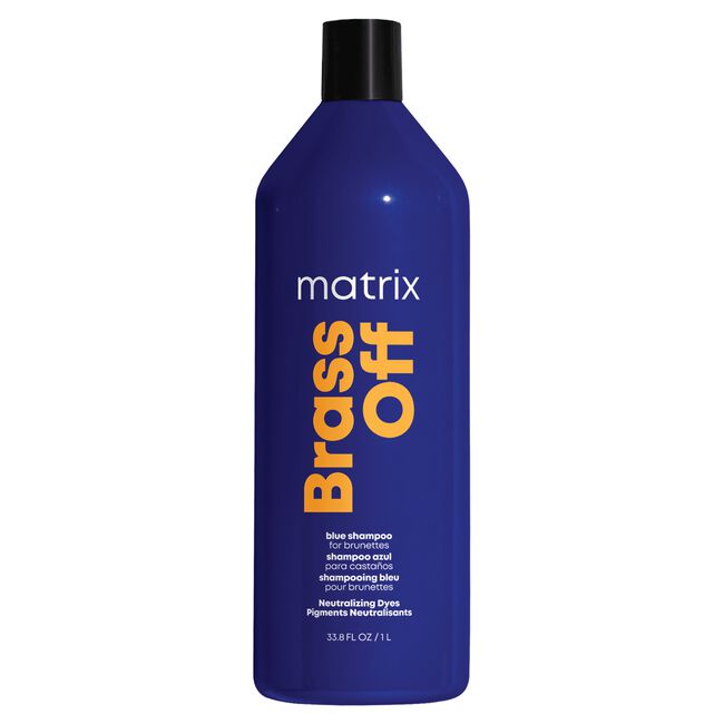 Matrix Total Results Brass Off Shampoo for Brunettes - 1000ml