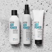 Load image into Gallery viewer, AddPower Strengthening Fluid Introducing ADDPOWER Strengthening Fluid, a lightweight leave-in treatment powered by TriFinity Technology and enriched with rice protein and organic white tea extract to protect, strengthen and thicken hair. Increase style versatility with more resilient hair.

