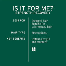 Load image into Gallery viewer, Biolage Strength Recovery Shampoo
