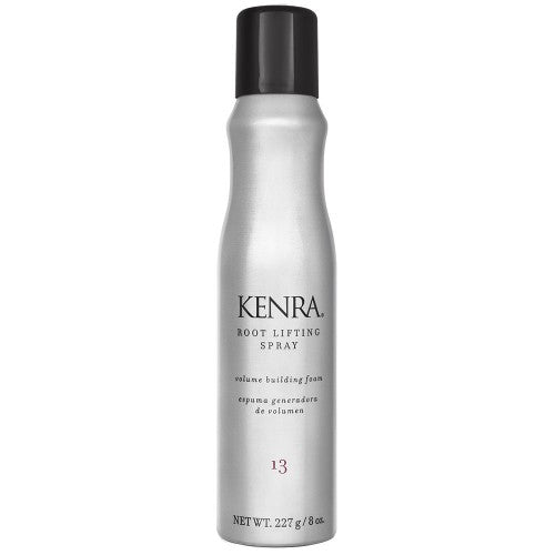 Kenra Root Lifting Spray 13 is a volumizing spray fixative that boosts hair at the roots. Lightweight formulation provides lasting style support and body without stiffness.