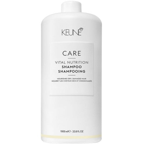 Vital Nutrition is perfect if your hair is in need of some serious TLC. Active ingredients moisturize the inner hair structure while forming a barrier around damaged areas, restoring and revitalizing stressed strands. Your hair is also protected from dehydration, environmental damages and harmful UV rays. Smooth, soft, shiny and beautiful hair? It’s within your grasp.

This shampoo restores your hair’s moisture balance while intensely nourishing each individual strand.