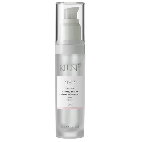 This luxurious serum smooths frizz and leaves hair luminous and shiny, not greasy. Perfect for frizzy hair.  Keune-Style-Defrizz-Serum