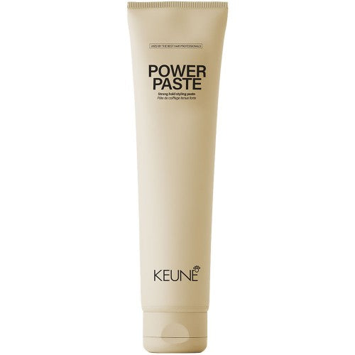 Keune-Style-Power-Paste- Keune has taken hold to the max! All you need is a little bit of this texturizing paste to get heroic hold that sets quickly ― and keeps going strong all day long. Use to create super matte texture. It’s water-resistant with a super matte finish, and works on all hair types.